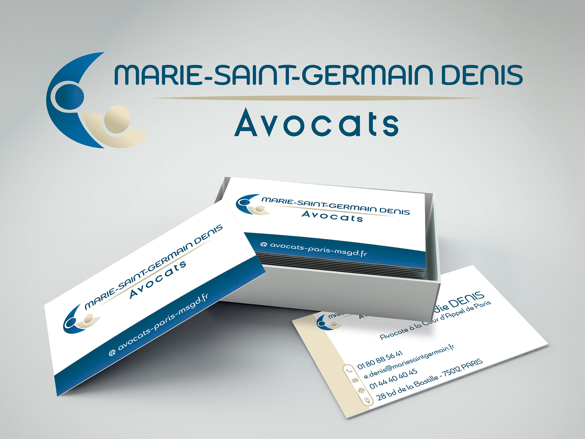 Création de logo et identité visuelle d’un cabinet d’avocat